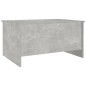 vidaXL Mesa centro madera contrachapada gris hormigón 80x55,5x41,5 cm vidaXL Mesa centro madera contrachapada gris hormigón 80x55,5x41,5 cm