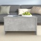 vidaXL Mesa centro madera contrachapada gris hormigón 80x55,5x41,5 cm vidaXL Mesa centro madera contrachapada gris hormigón 80x55,5x41,5 cm