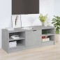 vidaXL Mueble de TV madera contrachapada gris hormigón 102x35,5x36,5cm