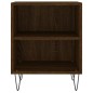 vidaXL Mesita de noche madera de ingeniería roble marrón 40x30x50 cm vidaXL Mesita de noche madera de ingeniería roble marrón 40x30x50 cm
