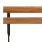 vidaXL Sillas cafetería plegables 4 uds acero y madera maciza de teca vidaXL Sillas cafetería plegables 4 uds acero y madera maciza de teca