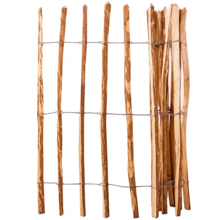 vidaXL Valla de jardin de madera de avellano 120x250 cm