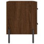 vidaXL Mesita de noche madera de ingeniería roble marrón 40x35x47,5 cm vidaXL Mesita de noche madera de ingeniería roble marrón 40x35x47,5 cm