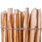 vidaXL Valla de jardin de madera de avellano 120x250 cm