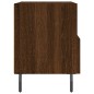 vidaXL Mesita de noche madera de ingeniería roble marrón 40x35x47,5 cm vidaXL Mesita de noche madera de ingeniería roble marrón 40x35x47,5 cm