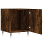 vidaXL Mesita de noche madera de ingeniería roble ahumado 40x40x50 cm vidaXL Mesita de noche madera de ingeniería roble ahumado 40x40x50 cm
