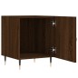 vidaXL Mesita de noche madera de ingeniería marrón roble 40x40x50 cm vidaXL Mesita de noche madera de ingeniería marrón roble 40x40x50 cm