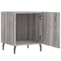 vidaXL Mesita de noche madera de ingeniería gris Sonoma 40x40x50 cm vidaXL Mesita de noche madera de ingeniería gris Sonoma 40x40x50 cm
