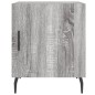 vidaXL Mesita de noche madera de ingeniería gris Sonoma 40x40x50 cm vidaXL Mesita de noche madera de ingeniería gris Sonoma 40x40x50 cm