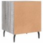 vidaXL Mesita de noche madera de ingeniería gris Sonoma 40x40x50 cm vidaXL Mesita de noche madera de ingeniería gris Sonoma 40x40x50 cm