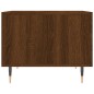vidaXL Mesa de centro madera contrachapada roble marrón 50x50x40 cm vidaXL Mesa de centro madera contrachapada roble marrón 50x50x40 cm
