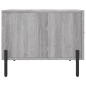 vidaXL Mesa de centro madera contrachapada gris Sonoma 50x50x40 cm vidaXL Mesa de centro madera contrachapada gris Sonoma 50x50x40 cm