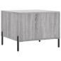vidaXL Mesa de centro madera contrachapada gris Sonoma 50x50x40 cm vidaXL Mesa de centro madera contrachapada gris Sonoma 50x50x40 cm