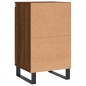 vidaXL Aparador madera de ingeniería marrón roble 40x35x70 cm vidaXL Aparador madera de ingeniería marrón roble 40x35x70 cm