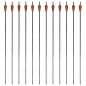 Flechas de carbono para arco recurvo estándar, 30" 0,76 cm, 12 pzas Flechas de carbono para arco recurvo estándar, 30" 0,76 cm, 12 pzas