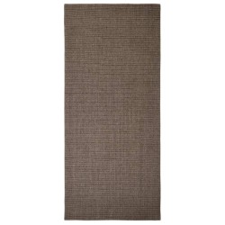 vidaXL Alfombra de sisal natural marrón 66x150 cm