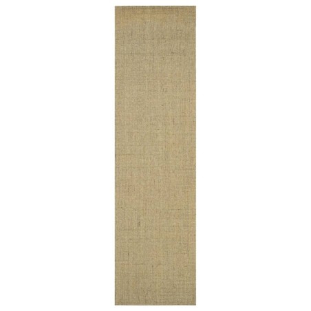 vidaXL Alfombra de sisal natural verde 80x300 cm