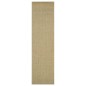 vidaXL Alfombra de sisal natural verde 80x300 cm vidaXL Alfombra de sisal natural verde 80x300 cm