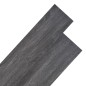 vidaXL Lamas dea suelo no autoadhesivos PVC negro 4,46 m² 3 mm vidaXL Lamas dea suelo no autoadhesivos PVC negro 4,46 m² 3 mm