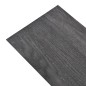 vidaXL Lamas dea suelo no autoadhesivos PVC negro 4,46 m² 3 mm vidaXL Lamas dea suelo no autoadhesivos PVC negro 4,46 m² 3 mm