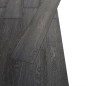 vidaXL Lamas dea suelo no autoadhesivos PVC negro 4,46 m² 3 mm vidaXL Lamas dea suelo no autoadhesivos PVC negro 4,46 m² 3 mm