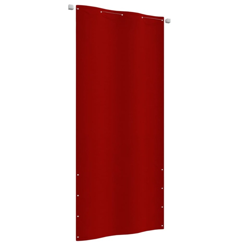 vidaXL Toldo para balcón de tela oxford rojo 100x240 cm vidaXL Toldo para balcón de tela oxford rojo 100x240 cm