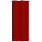 vidaXL Toldo para balcón de tela oxford rojo 100x240 cm vidaXL Toldo para balcón de tela oxford rojo 100x240 cm