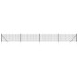 vidaXL Cerca de alambre con pinchos de anclaje gris antracita 0,8x10 m vidaXL Cerca de alambre con pinchos de anclaje gris antracita 0,8x10 m