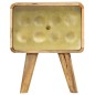 vidaXL Mesita de noche de madera maciza de mango 40x30x49 cm vidaXL Mesita de noche de madera maciza de mango 40x30x49 cm