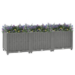 vidaXL Arriate polipropileno 120x40x38 cm
