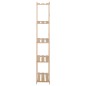 vidaXL Estantería de 5 niveles madera pino maciza 80x28,5x170 cm vidaXL Estantería de 5 niveles madera pino maciza 80x28,5x170 cm