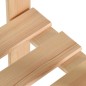 vidaXL Estantería de 5 niveles madera pino maciza 80x28,5x170 cm vidaXL Estantería de 5 niveles madera pino maciza 80x28,5x170 cm
