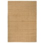 vidaXL Alfombra rectangular yute natural 120x180 cm vidaXL Alfombra rectangular yute natural 120x180 cm