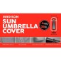 Madison Funda para sombrilla de pie gris 55x250 cm Madison Funda para sombrilla de pie gris 55x250 cm