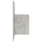 vidaXL Mesitas de noche de pared 2 unidades color gris hormigón vidaXL Mesitas de noche de pared 2 unidades color gris hormigón