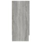 vidaXL Aparador de madera contrachapada gris Sonoma 120x30,5x70 cm vidaXL Aparador de madera contrachapada gris Sonoma 120x30,5x70 cm