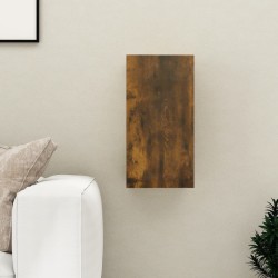 vidaXL Mueble para TV madera contrachapada roble ahumado 30,5x30x60 cm