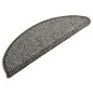 vidaXL Alfombras de peldaños de escalera 15 uds antracita 56x17x3 cm vidaXL Alfombras de peldaños de escalera 15 uds antracita 56x17x3 cm