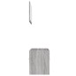 vidaXL Set de muebles de baño 2 pzas madera contrachapada gris sonoma vidaXL Set de muebles de baño 2 pzas madera contrachapada gris sonoma
