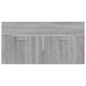 vidaXL Set de muebles de baño 2 pzas madera contrachapada gris sonoma vidaXL Set de muebles de baño 2 pzas madera contrachapada gris sonoma
