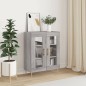 vidaXL Aparador de madera de ingeniería gris Sonoma 69,5x34x90 cm vidaXL Aparador de madera de ingeniería gris Sonoma 69,5x34x90 cm