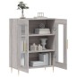 vidaXL Aparador de madera de ingeniería gris Sonoma 69,5x34x90 cm vidaXL Aparador de madera de ingeniería gris Sonoma 69,5x34x90 cm