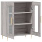 vidaXL Aparador de madera de ingeniería gris Sonoma 69,5x34x90 cm vidaXL Aparador de madera de ingeniería gris Sonoma 69,5x34x90 cm