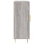 vidaXL Aparador de madera de ingeniería gris Sonoma 69,5x34x90 cm vidaXL Aparador de madera de ingeniería gris Sonoma 69,5x34x90 cm