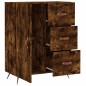 vidaXL Aparador de madera de ingeniería roble ahumado 69,5x34x90 cm vidaXL Aparador de madera de ingeniería roble ahumado 69,5x34x90 cm