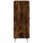 vidaXL Aparador de madera de ingeniería roble ahumado 69,5x34x90 cm vidaXL Aparador de madera de ingeniería roble ahumado 69,5x34x90 cm