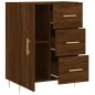 vidaXL Aparador de madera de ingeniería marrón roble 69,5x34x90 cm vidaXL Aparador de madera de ingeniería marrón roble 69,5x34x90 cm