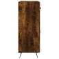vidaXL Aparador de madera de ingeniería roble ahumado 69,5x34x90 cm vidaXL Aparador de madera de ingeniería roble ahumado 69,5x34x90 cm