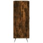 vidaXL Aparador de madera de ingeniería roble ahumado 69,5x34x90 cm vidaXL Aparador de madera de ingeniería roble ahumado 69,5x34x90 cm