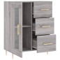 vidaXL Aparador de madera de ingeniería gris Sonoma 69,5x34x90 cm vidaXL Aparador de madera de ingeniería gris Sonoma 69,5x34x90 cm